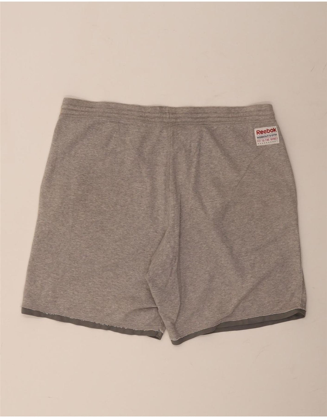 Męskie spodenki sportowe Reebok Graphic XL, szare, bawełniane