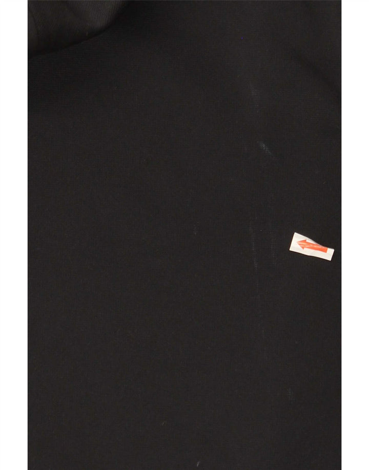Męski sweter z kapturem Under Armour Cold Gear z grafiką, mały, czarny, poliestrowy