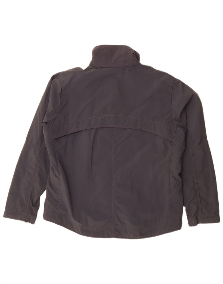 Damska kurtka bomber Adidas UK 14, duża, czarna, poliamidowa