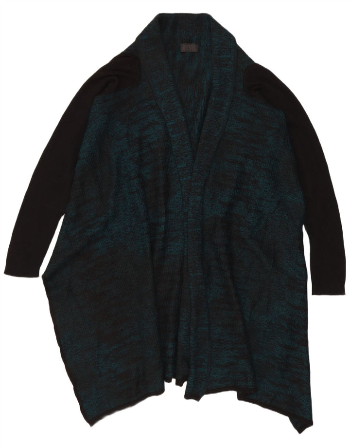 Damski sweter typu oversize z długim rękawem Diesel UK 10 Small Green Wełna