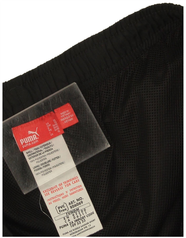 Męskie spodenki sportowe Puma Graphic Bermuda XL, czarny poliester