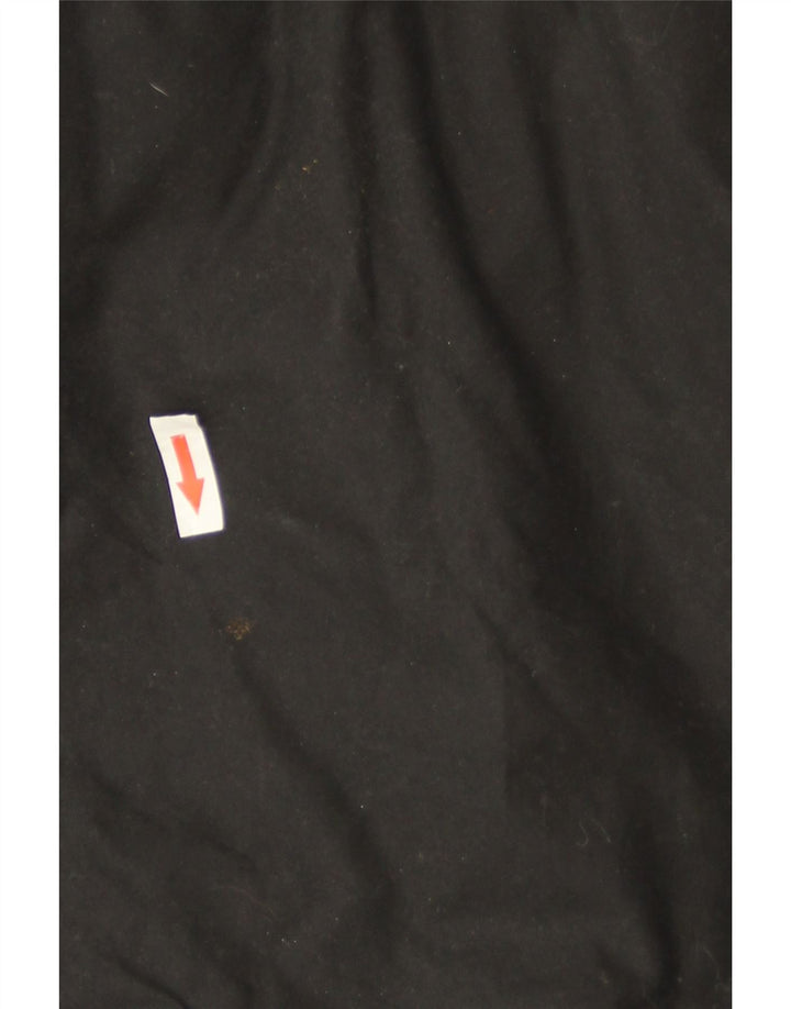 Damski płaszcz z kapturem, oversize, wyściełany Barbour UK 10, mały, czarny