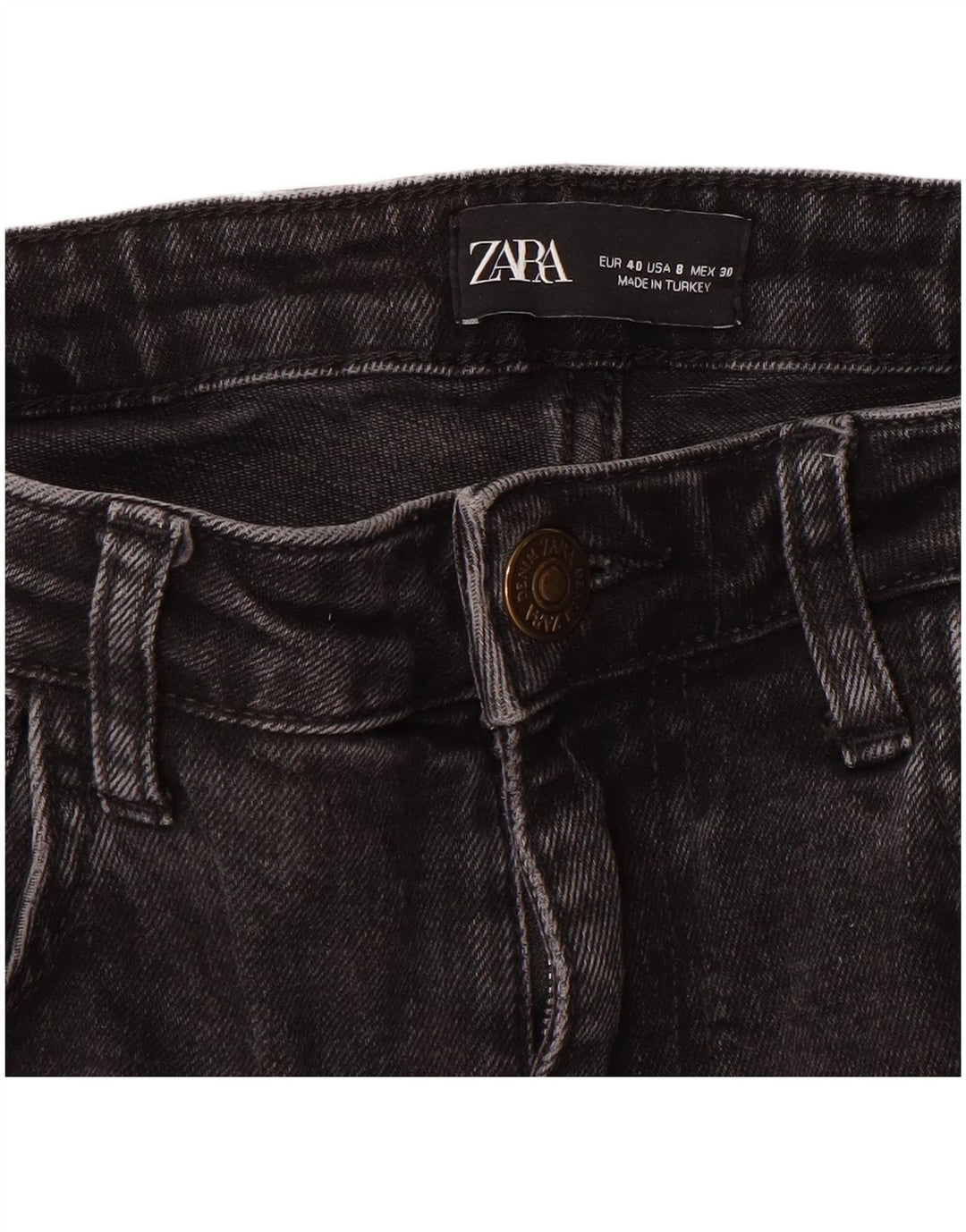 Damskie jeansy Zara Slim EU 40 Medium W30 L27 Szare