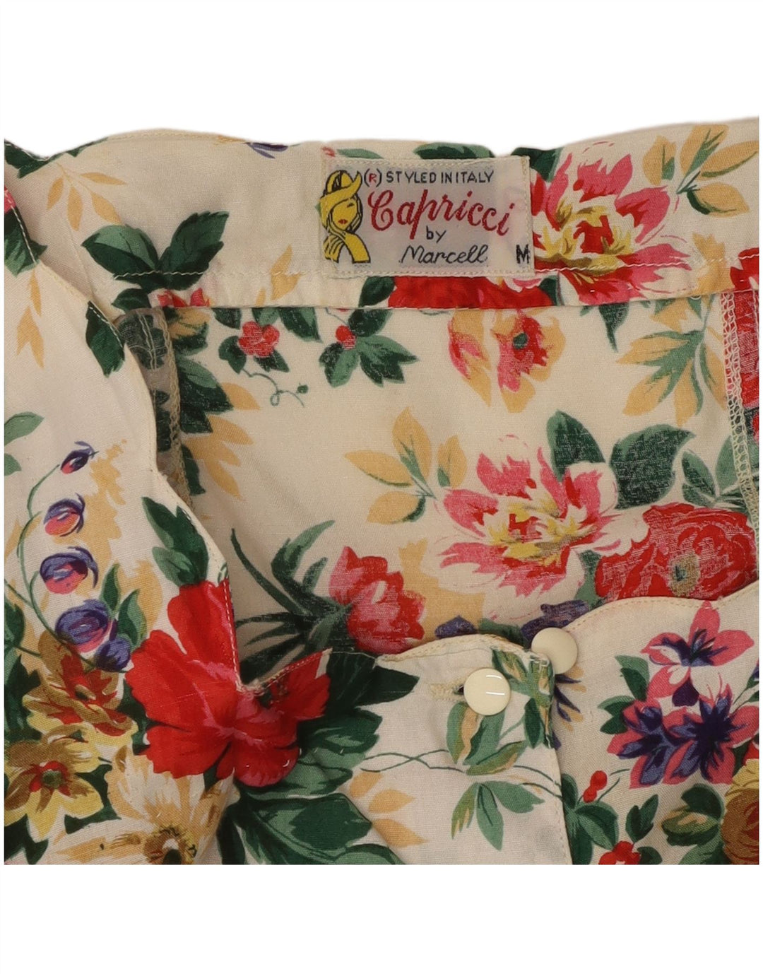 Damska bluzka koszulowa CAPRICCI BY MARCELL UK 14, średnia, wielokolorowa