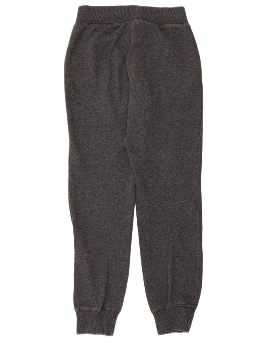 Damskie spodnie dresowe ADIDAS z grafiką Joggers UK 4/6 XS Szara bawełna