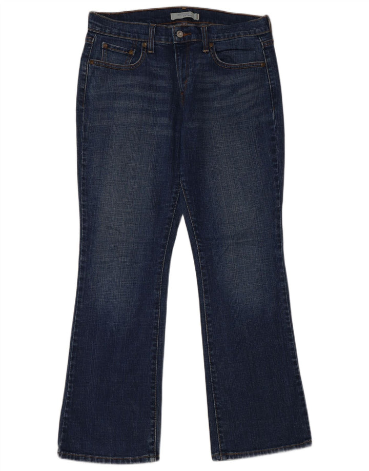 Damskie jeansy Levi's 515 Bootcut US 8 Medium W32 L29 Niebieska bawełna
