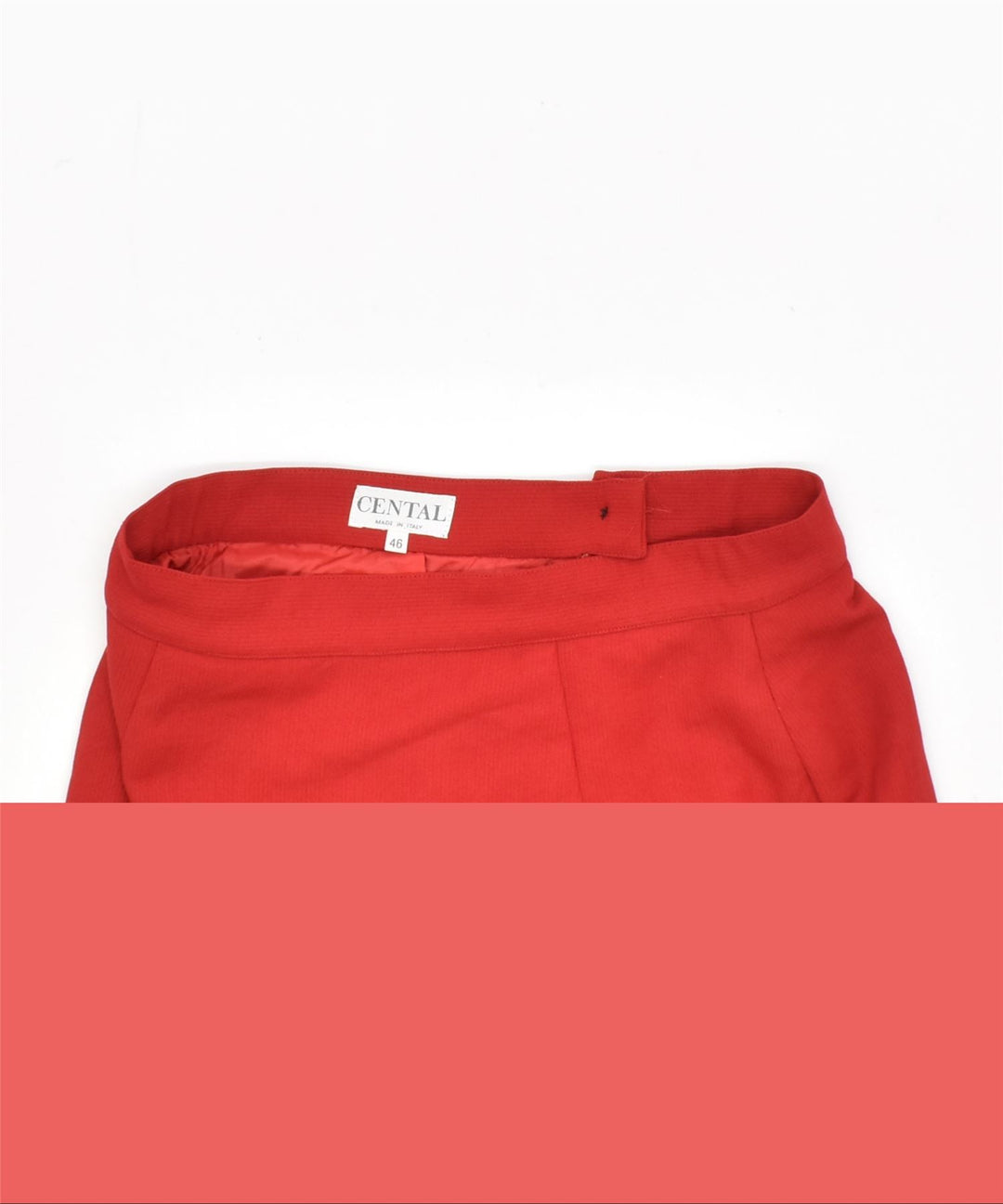 Spódnica ołówkowa CENTAL Damska IT 46 Large W30 Red Vintage