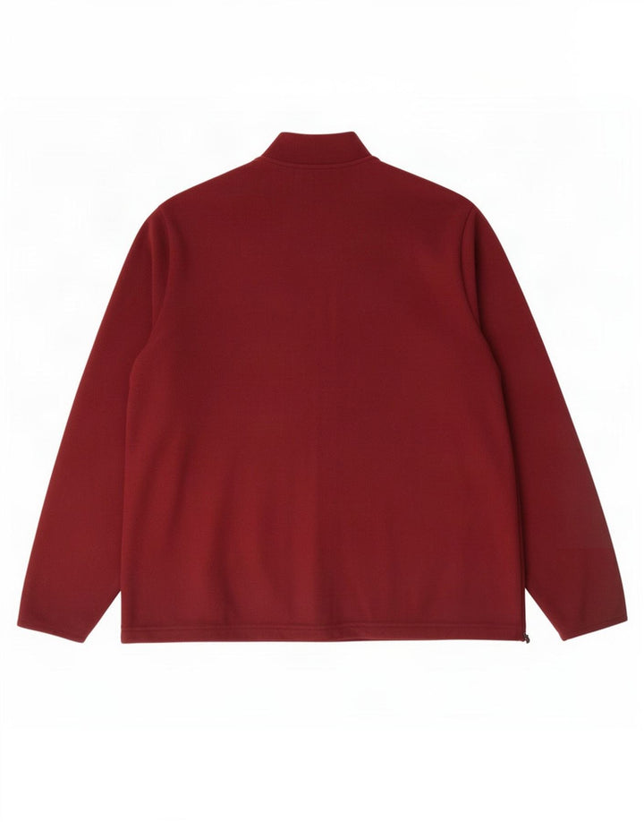 Damska kurtka polarowa Marks & Spencer UK 22 3XL Burgundowy poliester