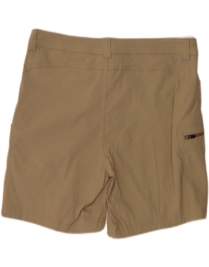 EDDIE BAUER Womens Cargo Shorts US 12 Large W32  Beige Nylon Vintage Eddie Bauer and Second-Hand Eddie Bauer from Messina Hembry 