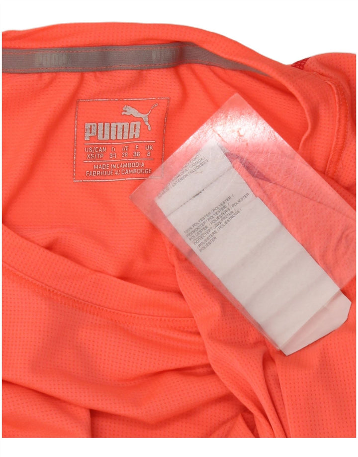 Damska koszulka PUMA Top UK 8, mały, pomarańczowy, poliester