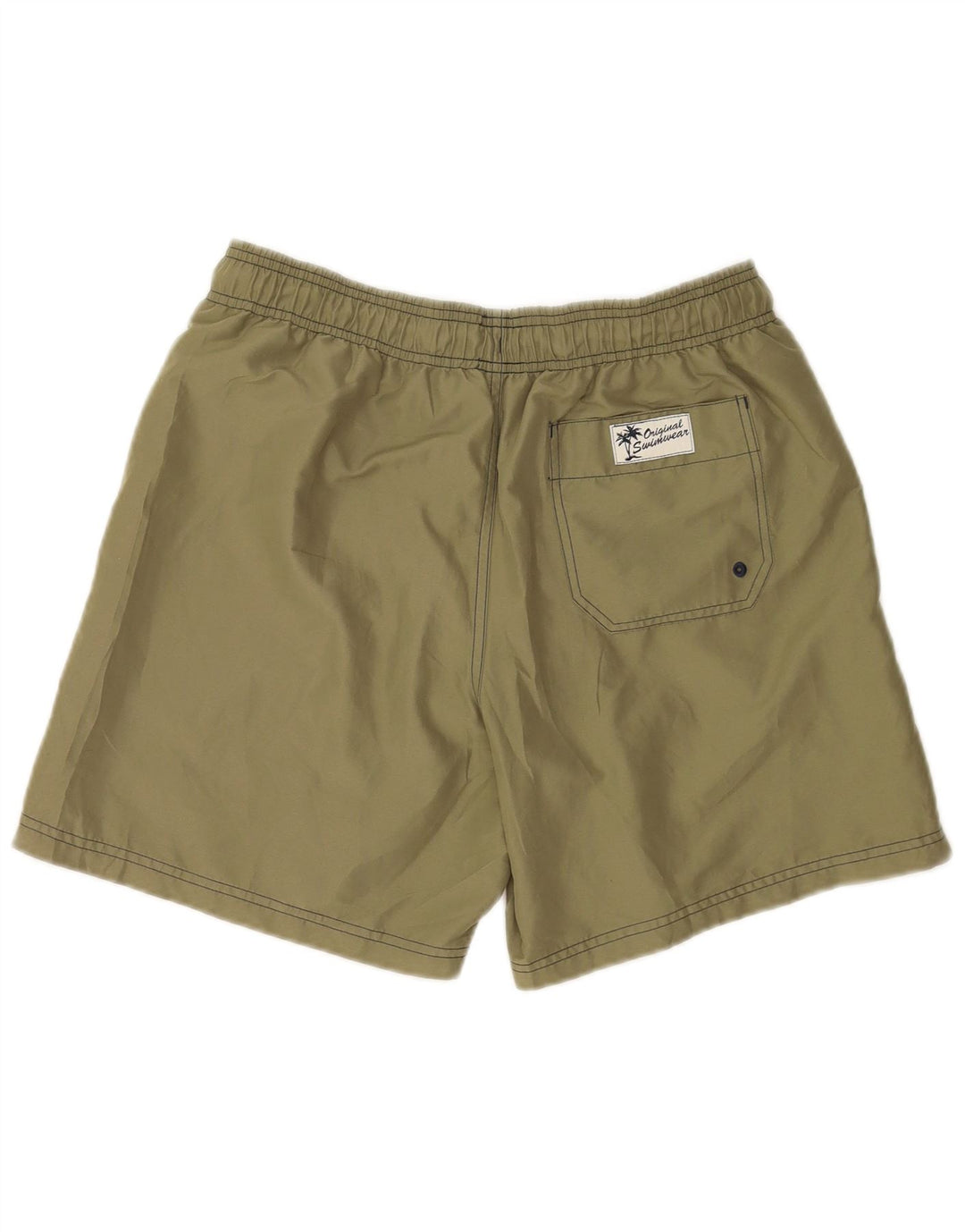 Męskie spodenki kąpielowe Marks & Spencer, średni khaki, poliester