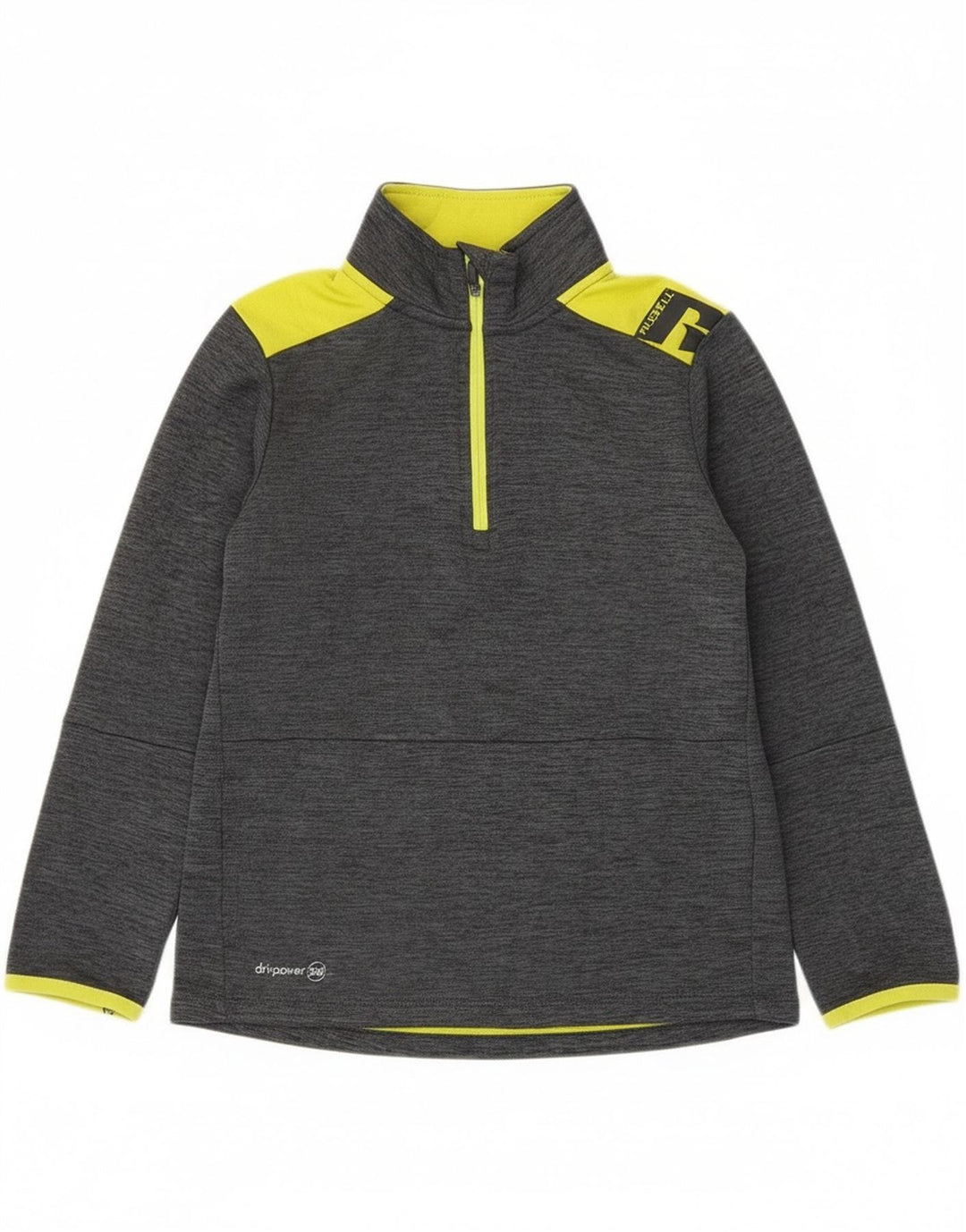 Bluza chłopięca Russell Athletic z pulowerem, 7-8 lat, średni szary