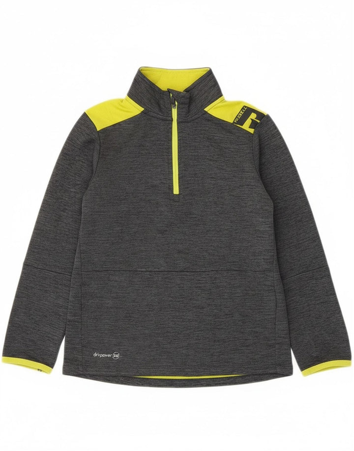 Bluza chłopięca Russell Athletic z pulowerem, 7-8 lat, średni szary