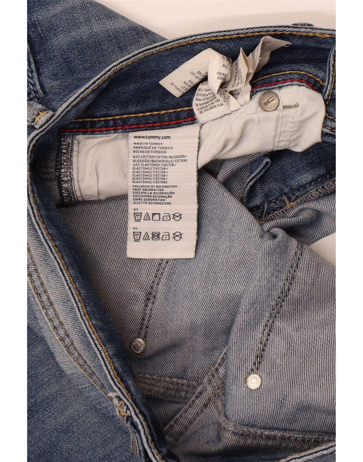 Damskie jeansy Slim Tommy Hilfiger W30 L29 Niebieskie bawełniane