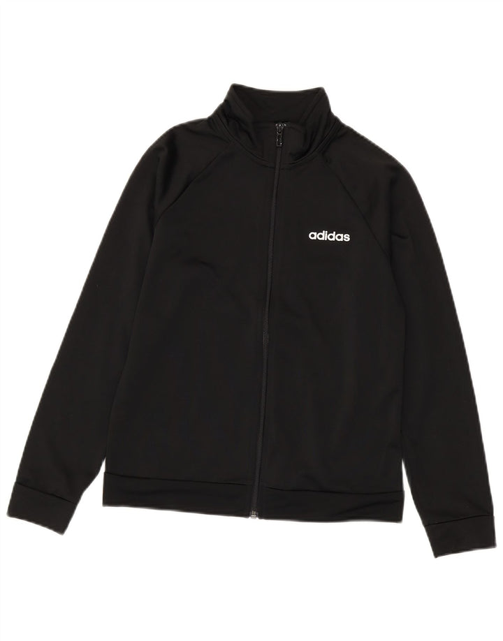 Chłopięca bluza dresowa Adidas 11-12 lat, czarna, poliester