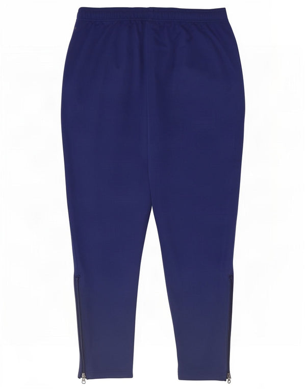 Adidas Mens Climalite Tracksuit Trousers XL Navy Blue Polyester