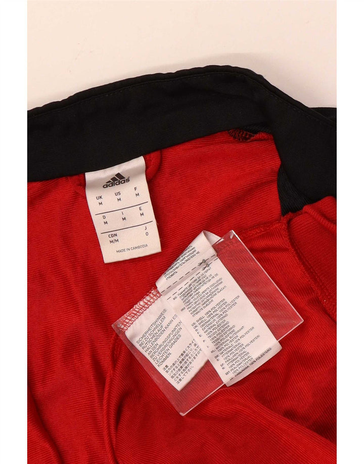 Adidas Męska bluza dresowa Top Jacket Medium Red Colorblock Poliester