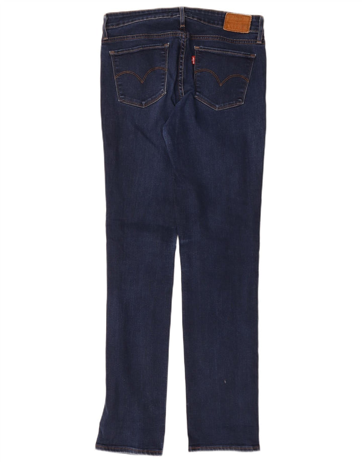 Damskie jeansy Levi's 712 Slim W30 L31 Niebieska bawełna