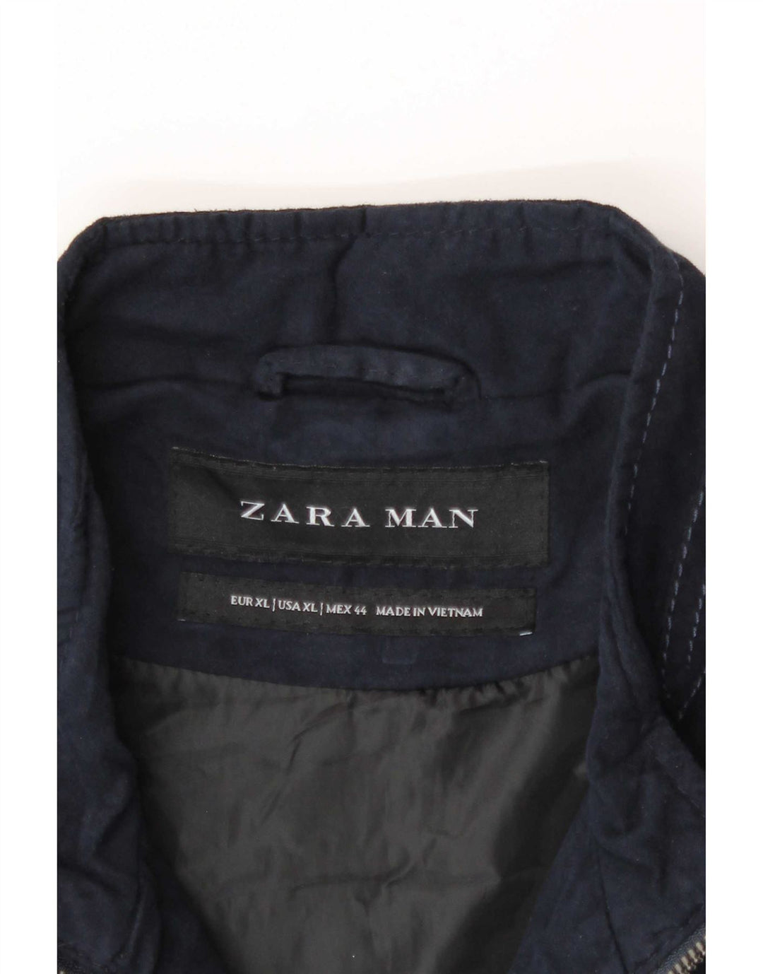 Męska kurtka bomberka Zara UK 42 XL granatowa