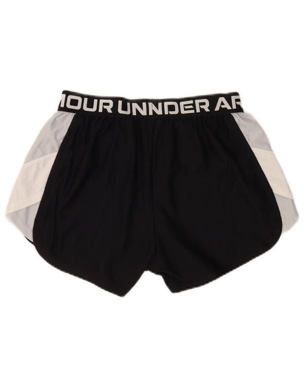Damskie spodenki sportowe Under Armour Graphic UK 12 w kolorze średniej czerni