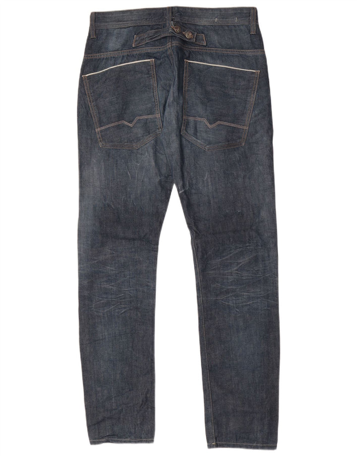 Męskie jeansy slim Hugo Boss W32 L34 Niebieskie bawełniane