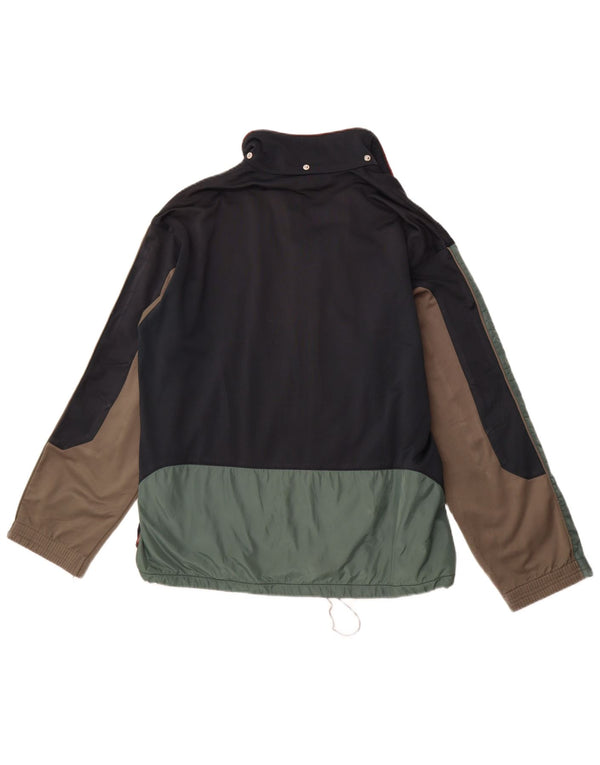 Męska kurtka dresowa DIADORA UK 42, duża, wielokolorowa, z blokami kolorów