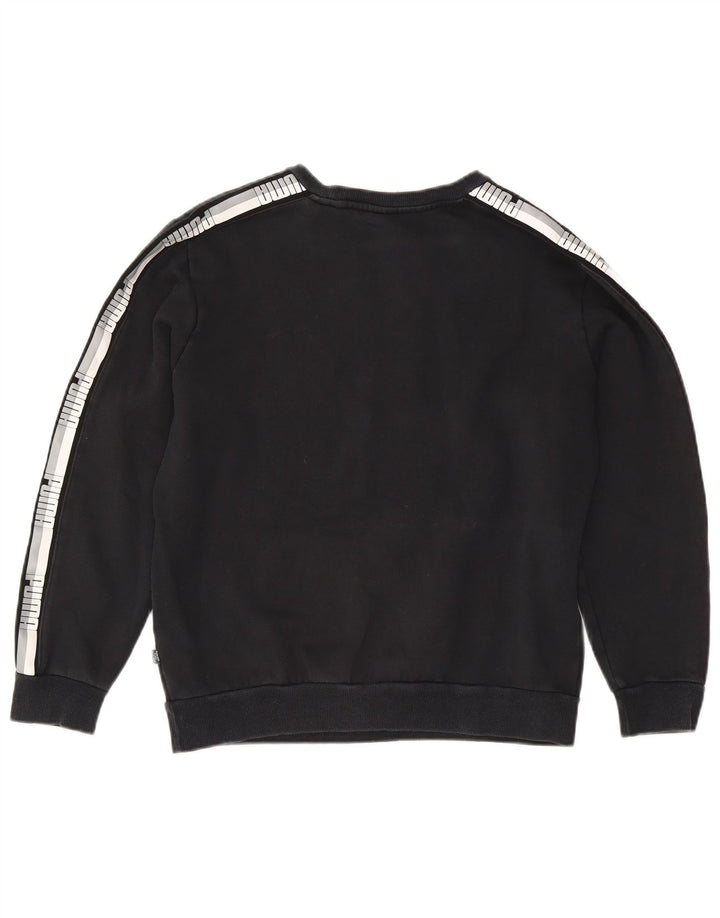 Damska bluza Puma Graphic Jumper UK 14 Średni granatowy kolor blokowy
