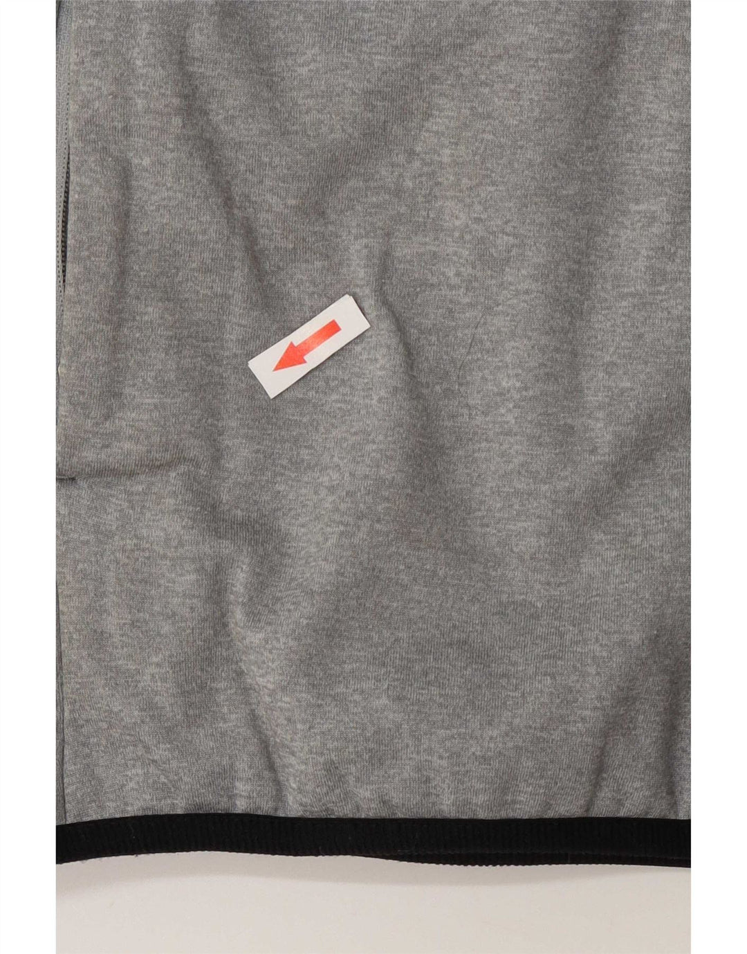 Adidas Męski dres z zamkiem błyskawicznym Top 2XL Szary poliester z blokami kolorów