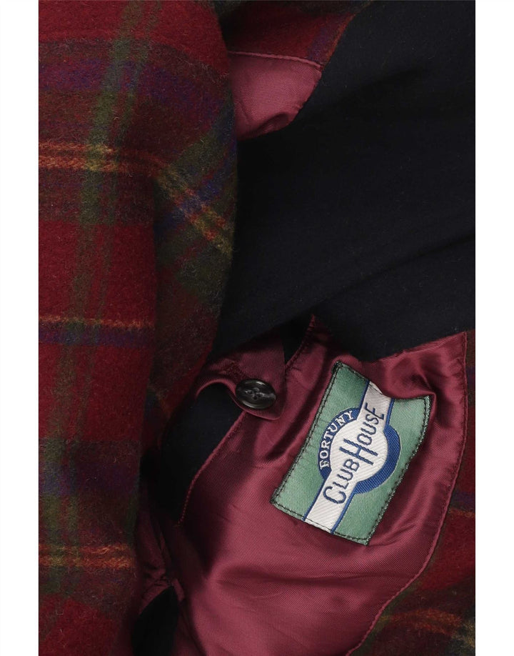 Płaszcz męski vintage UK 44 2XL granatowy