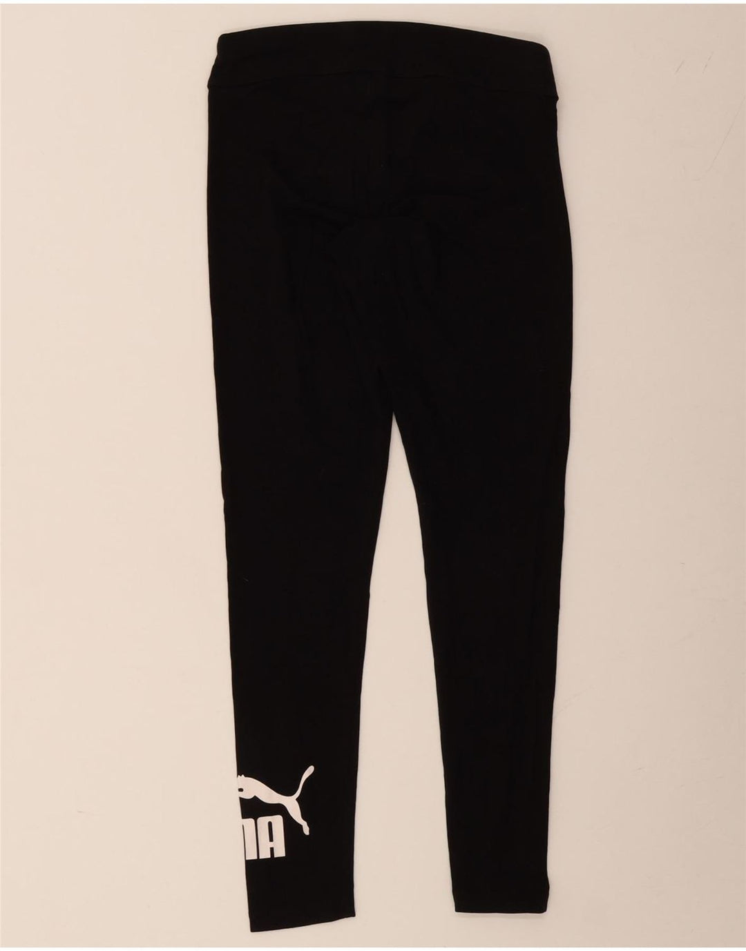 Damskie legginsy z grafiką PUMA UK 12, średnie czarne, bawełniane