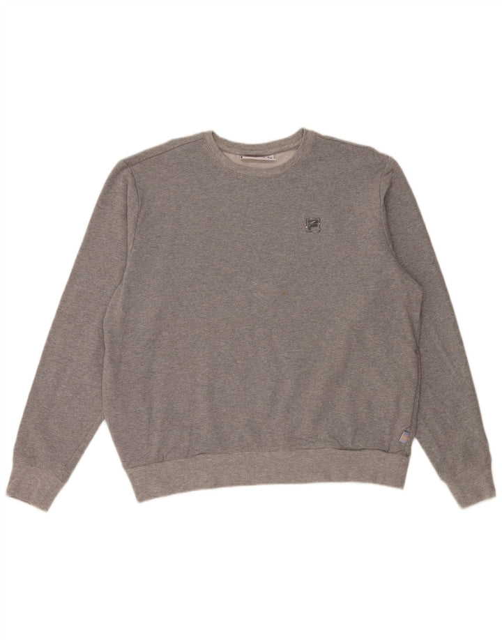 Bluza damska Fila Sweter UK 16, duża, szara bawełna