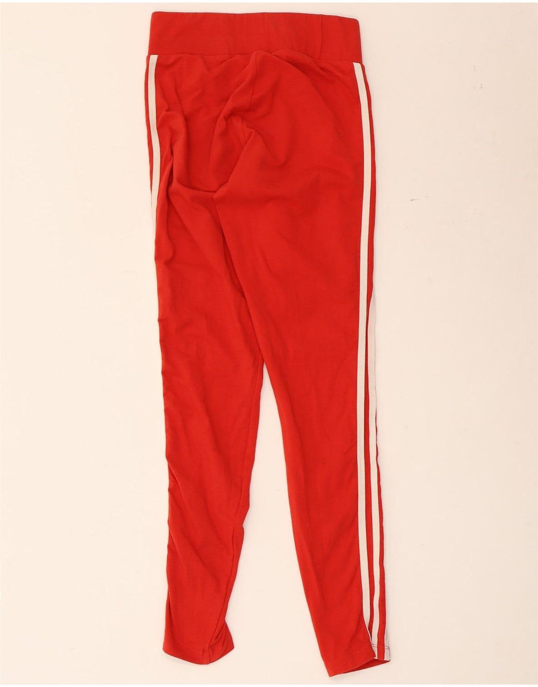 Damskie legginsy Adidas UK 10 Small Red Elastan