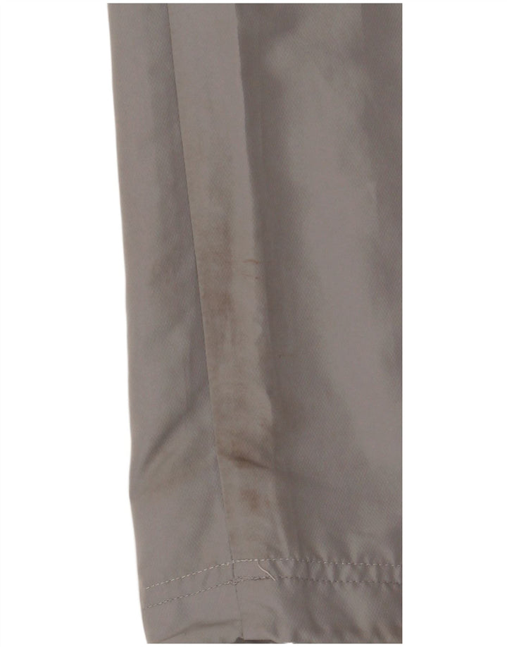 Damskie spodnie dresowe Adidas Climacool, średnioszare, poliestrowe