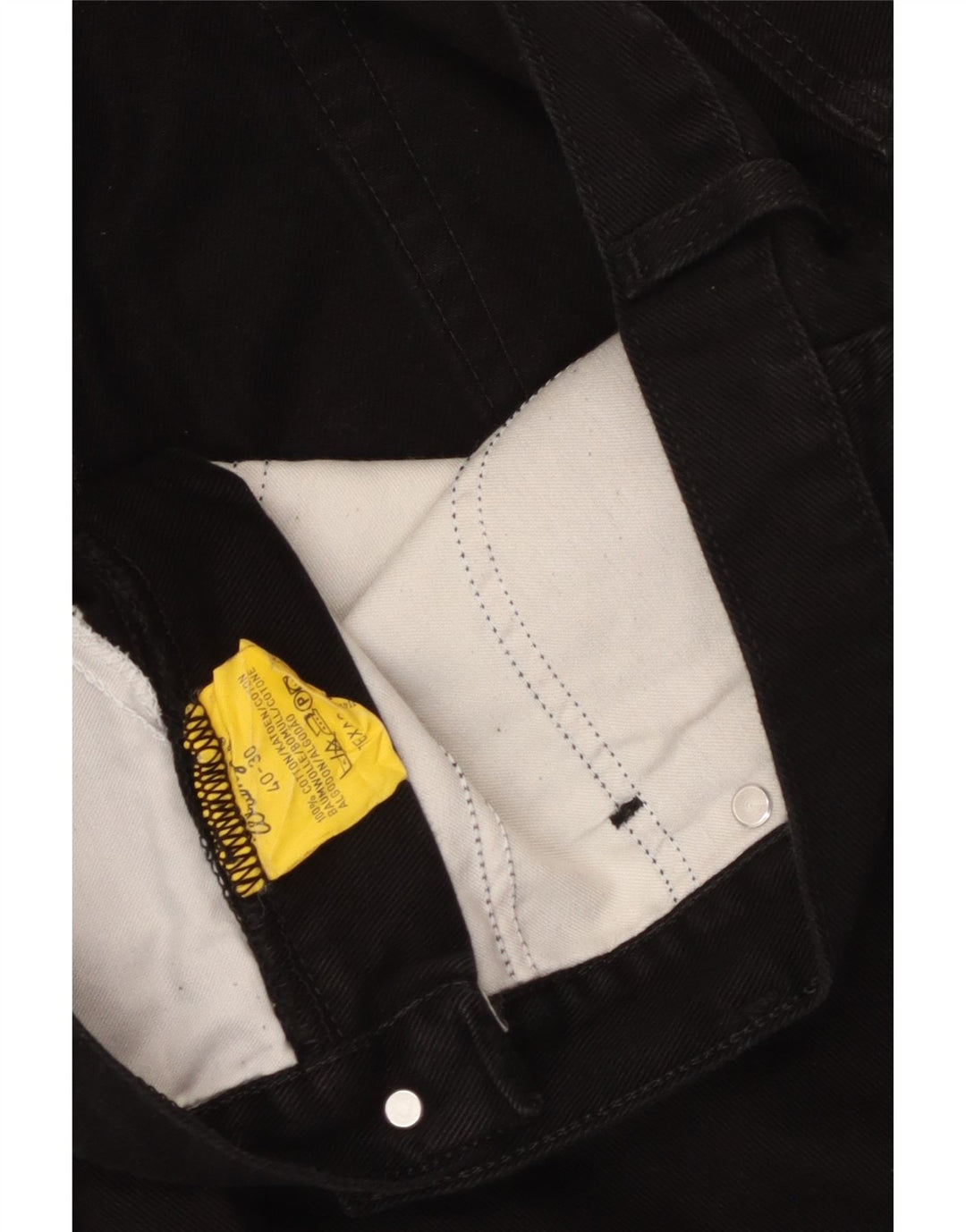 Męskie jeansy WRANGLER Texas Straight W40 L30, czarne, bawełniane