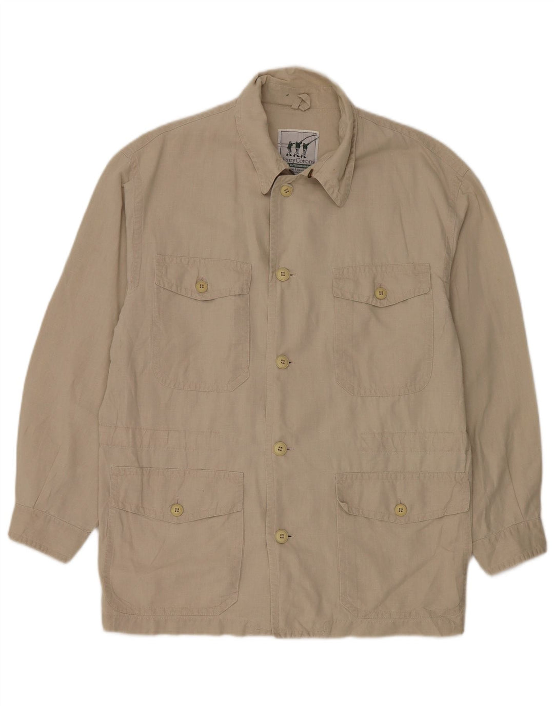 Kurtka męska Henry Cottons UK 46 3XL beżowa