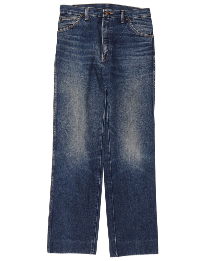 Męskie proste dżinsy Wrangler W31 L31, niebieskie, bawełniane