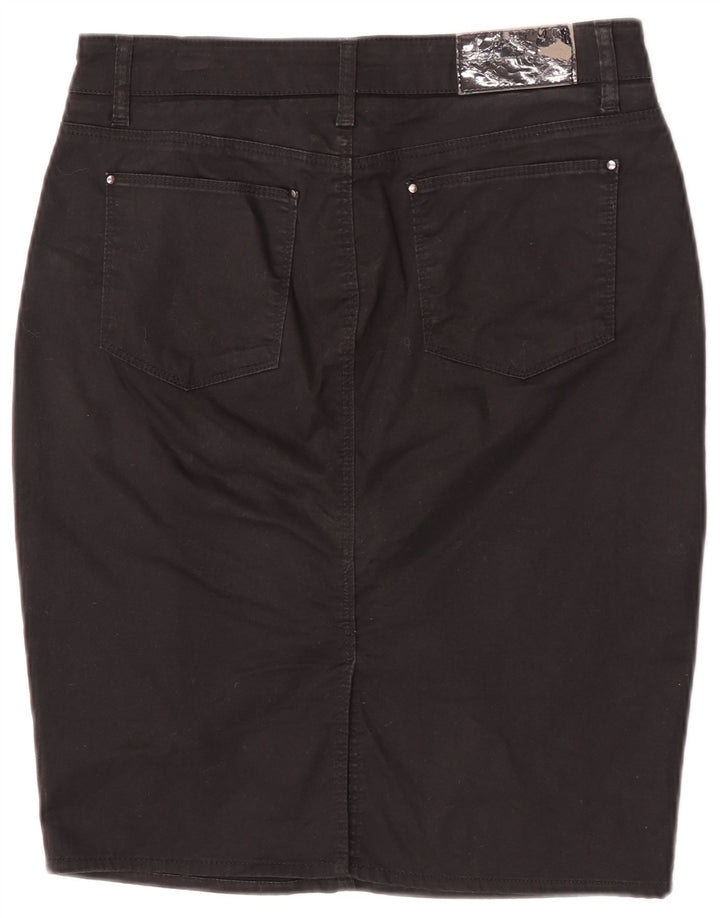 Spódnica ołówkowa damska Zara EU 40 Medium W30 Czarna bawełna
