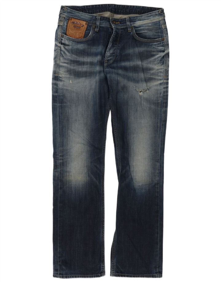 PEPE Jeansy Męskie Bootcut W34 L34 Niebieska bawełna