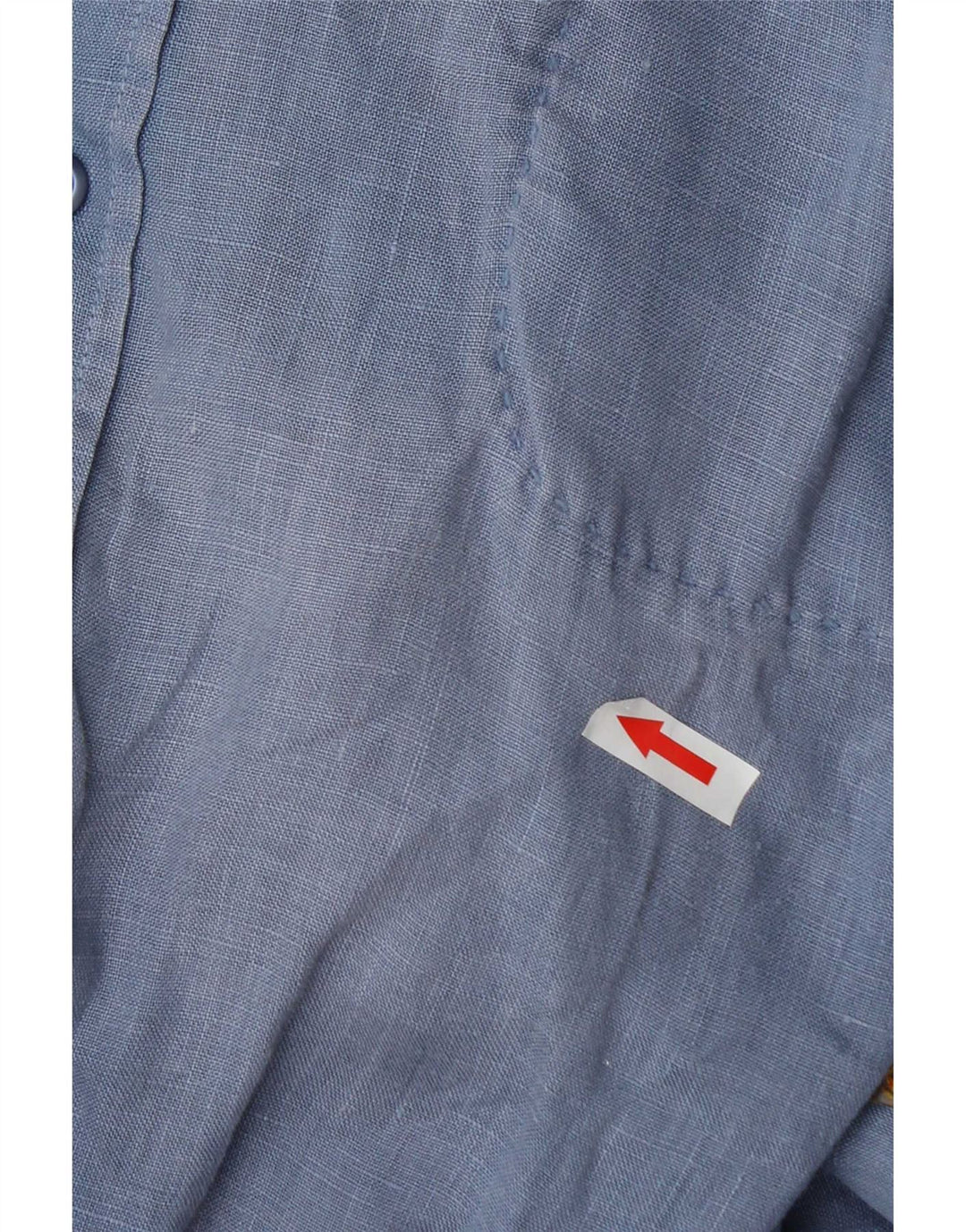 Męska koszula z krótkim rękawem Hugo Boss XL, niebieska, bawełniana