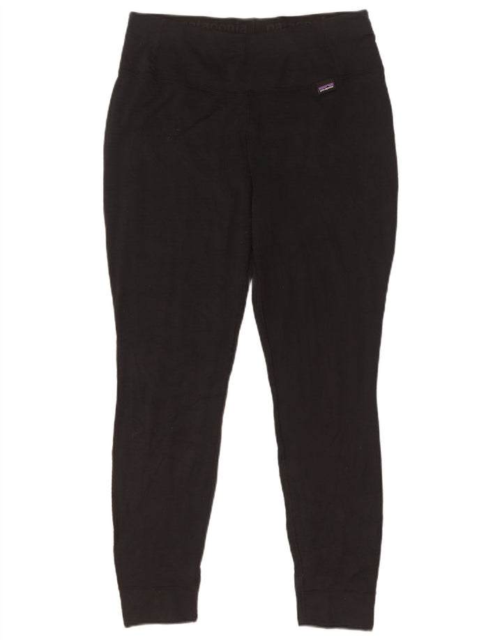 Legginsy damskie Patagonia UK 12, średni czarny poliester