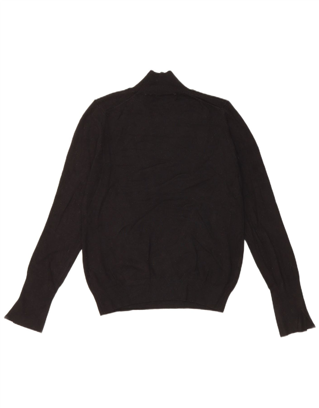 Sweter damski Zara z golfem UK 14, duża czarna wiskoza