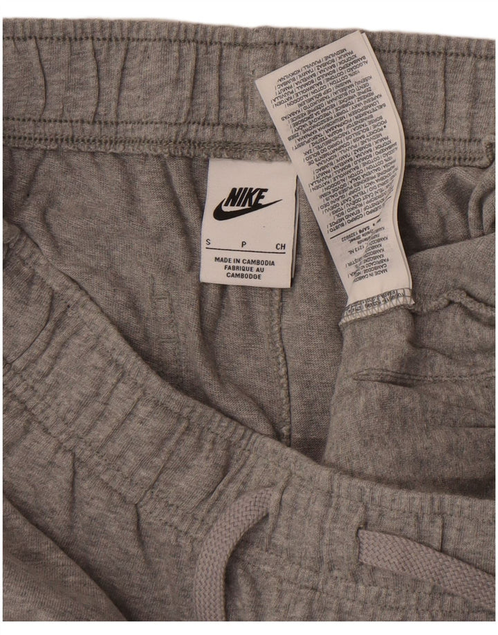 Męskie spodenki sportowe Nike, małe, szare, bawełniane