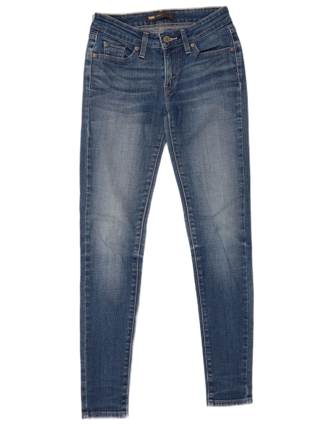 Damskie leginsy LEVI'S Skinny W26 L29 Czerwona bawełna