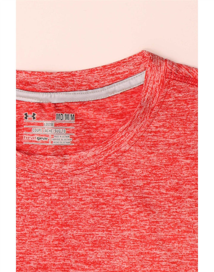 Koszulka męska Under Armour, średnia, czerwona, nakrapiana