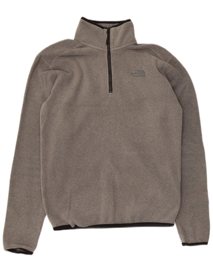 Męski sweter polarowy The North Face z zamkiem błyskawicznym XS, szary, poliestrowy