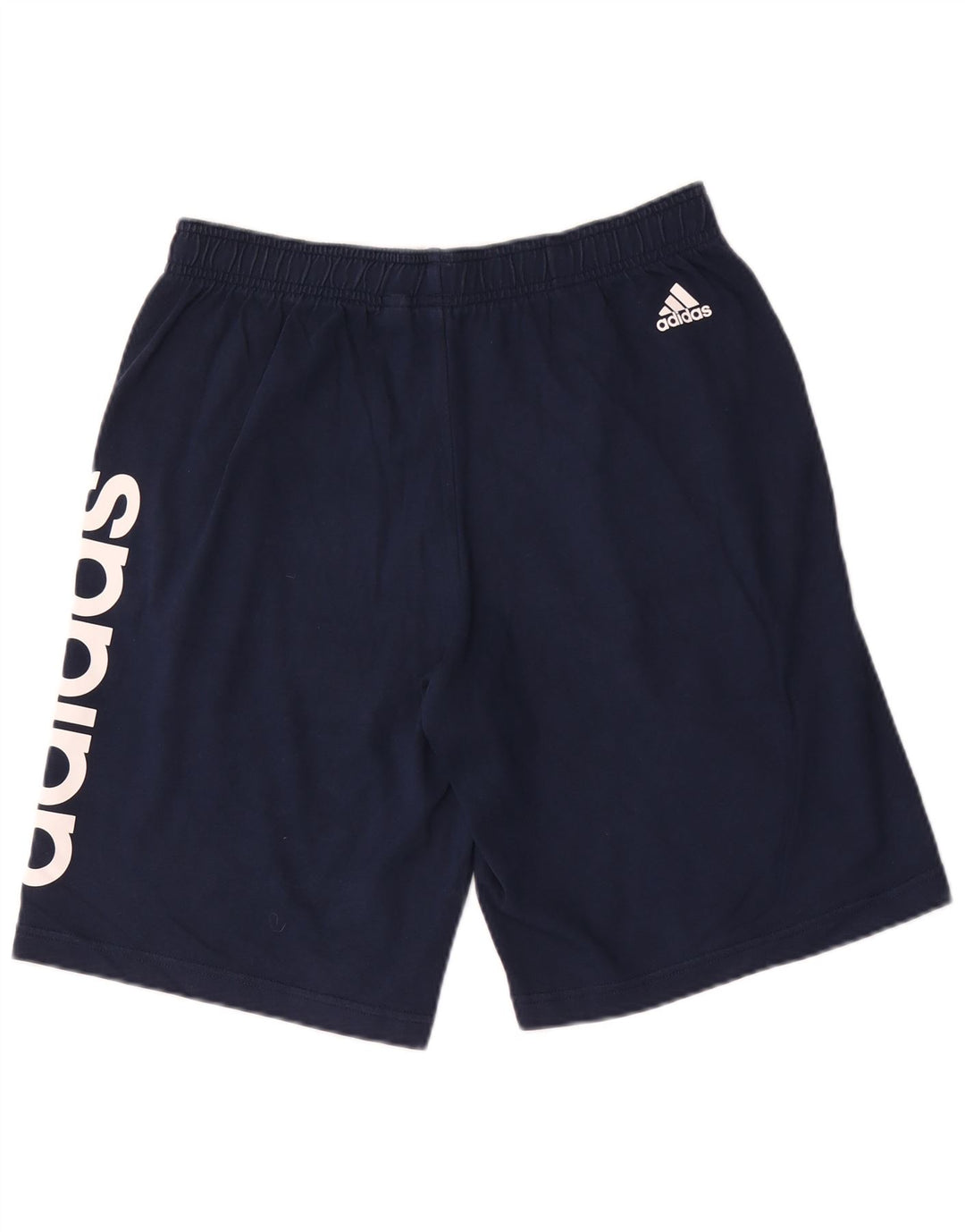 Męskie spodenki sportowe Adidas Graphic, średnie, granatowe, bawełniane