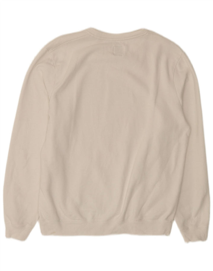 Męska bluza Jack Wills XL, biała, bawełniana
