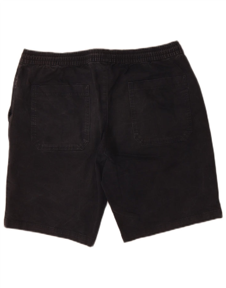 Męskie spodenki Chino Marks & Spencer W36, duże, czarne, bawełniane