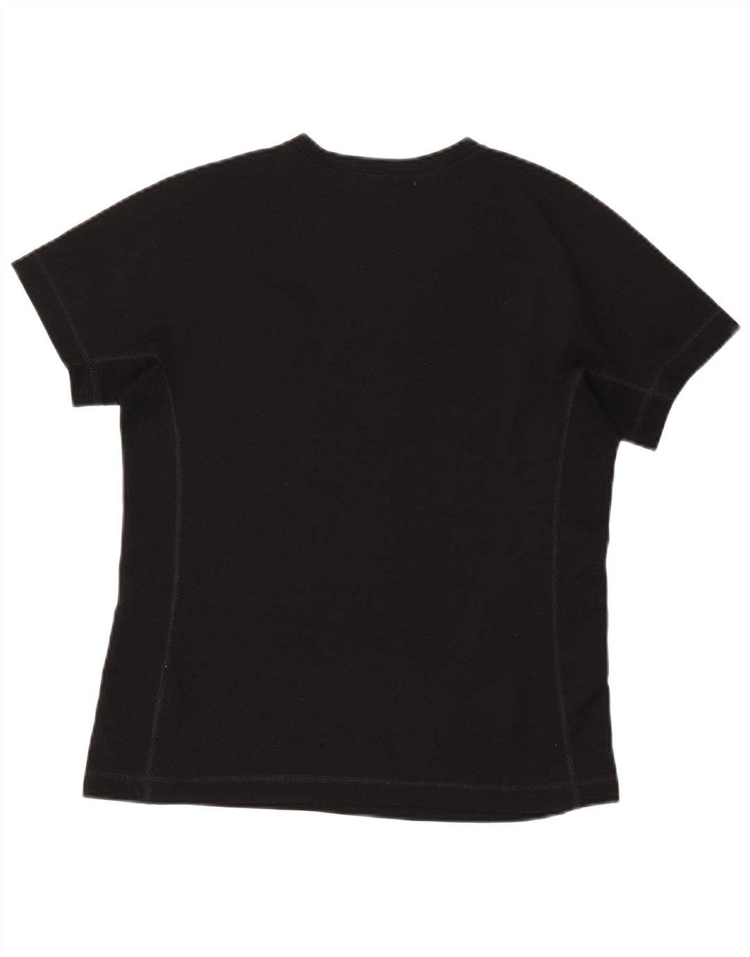 T-shirt damski Fjall Raven Top UK 12, średni czarny poliester