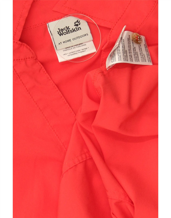 Damska sukienka bez rękawów Jack Wolfskin UK 16, duży, czerwony poliester